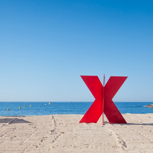 TEDx Cannes X sur la plage