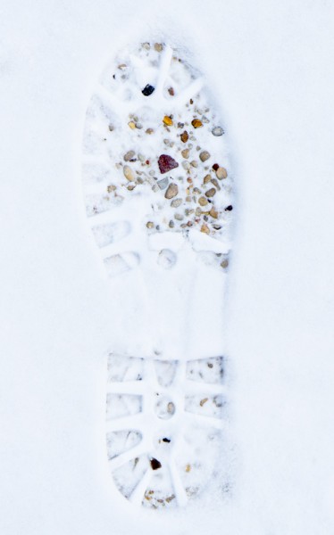 empreintes neige